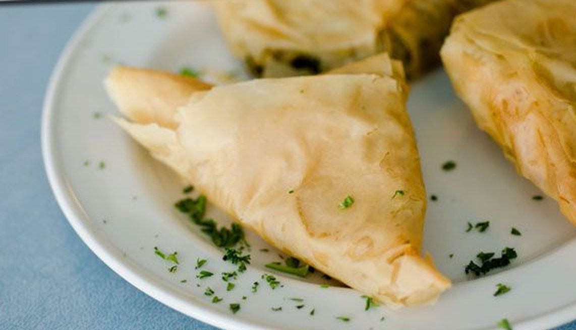 Spanakopitaki triangles